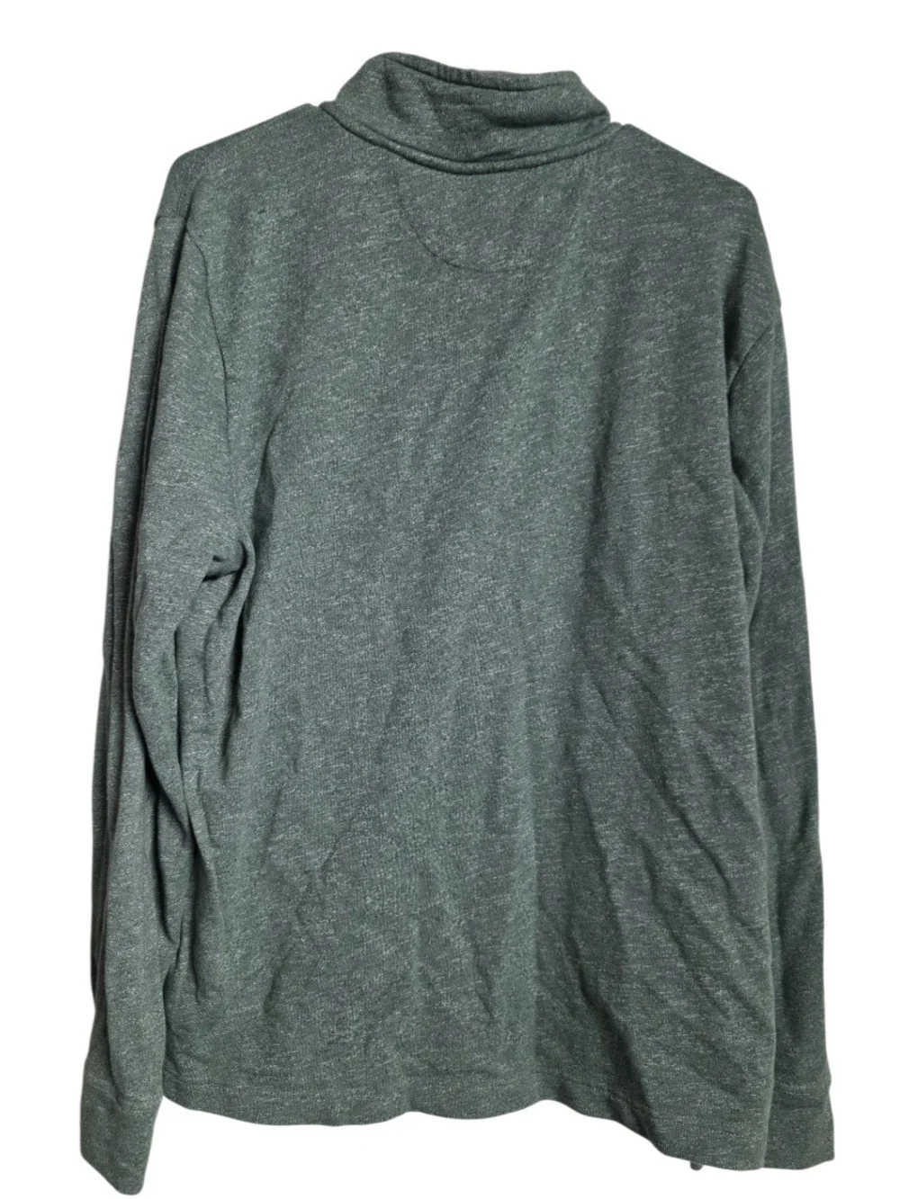 Banana Republic Men's Green Solid Neck Pullover Sweater XL